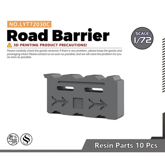 Yao's Studio LYT72030C 1/72 Road Barrier For Scene model Type-3