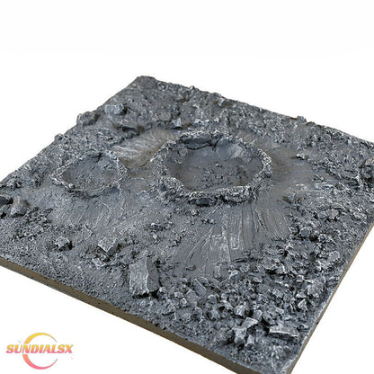 Platform Moon Model Moon Planet Landscape Finished Scene Display Props