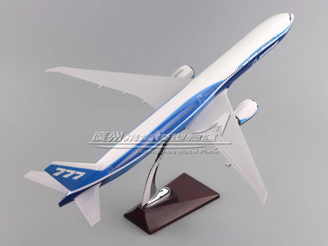 47CM WORLDLINER BOEING 777-300ER Passenger Airplane Resin Aircraft Plane Model