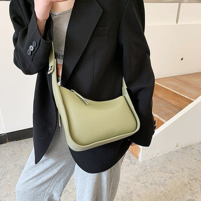 Square Shoulder Bags Luxury Handbag Retro Underarm Shopper Bag Synthetic Leather