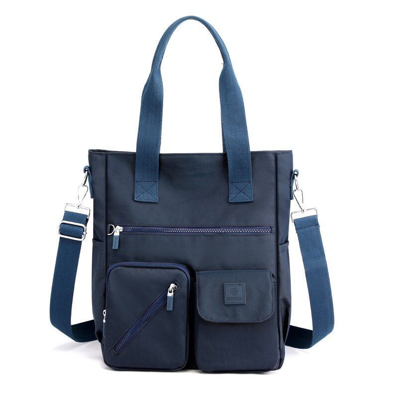 Waterproof Nylon Oxford Crossbody Bag Large Handbag Shoulder Purse 30*14*36 CM