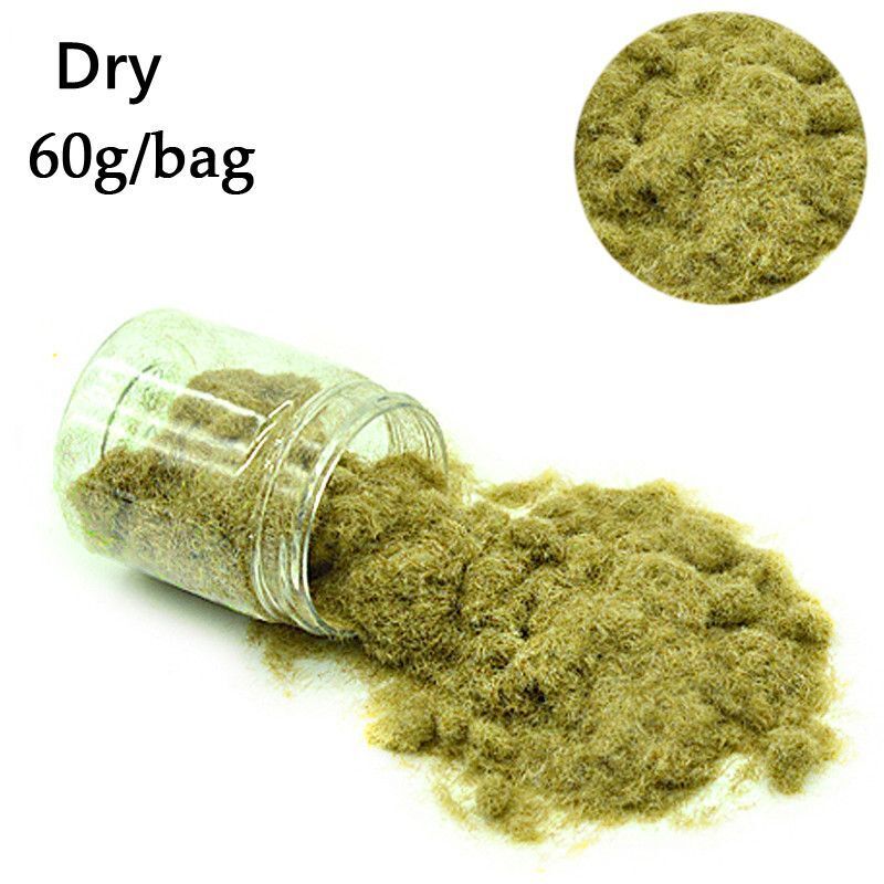 Static Grass Powder 3MM Simulation Turf Flocking Nylon Toy Model Scenery Making