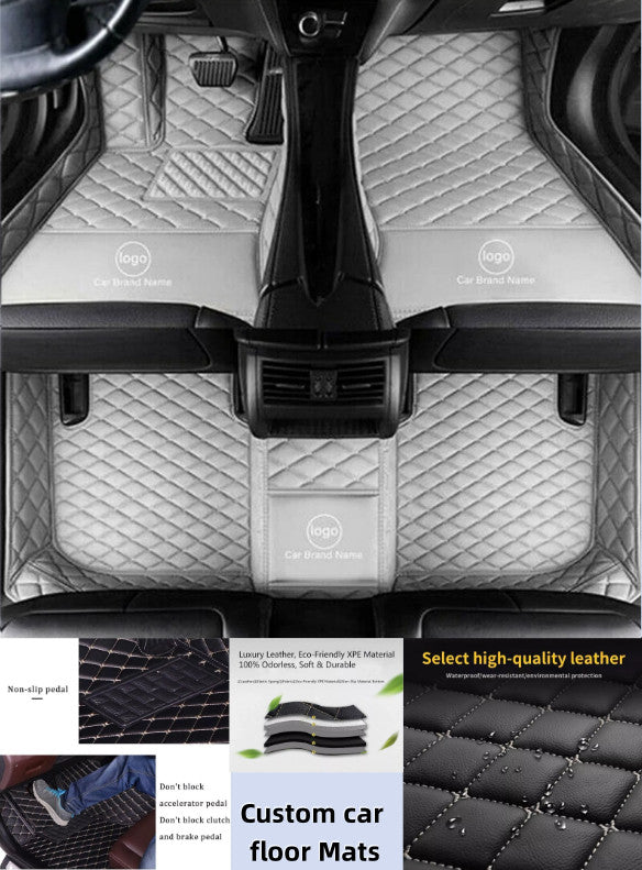 For Dodge All Models Car Floor Mats Waterproof Carpets Auto Mats Luxury Foot Pad
