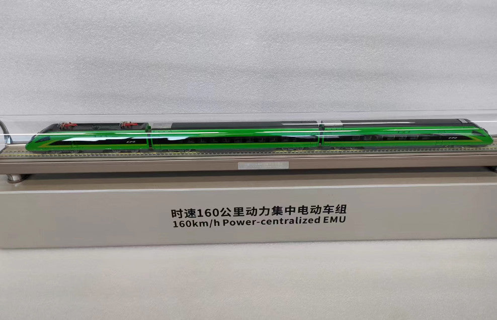 1:87 105CM 160km/h Power-centralized EMU Railway Train Diecast Model Collection