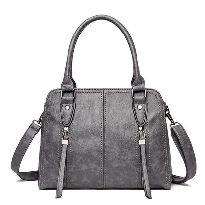 Leather Handbag Large Messenger Bag Simple Messenger Bags Polyester 30*14*24 CM