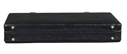 New Leather Travel Briefcase with Combination Lock Office Business Handbag