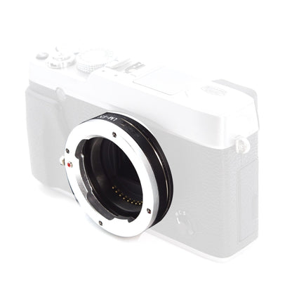 For Leica M Voigtlander LM-FX Lens Mount Adapter To For Fujifilm Fuji X Series G