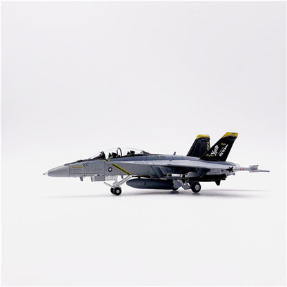 FLOZ US F/A-18F Super Hornet VFA-103 Jolly Rogers 1/100 Plane Pre-builded Model