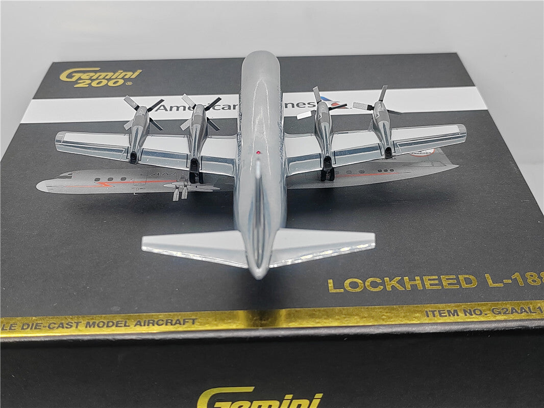 1:200 Geminijets American Airline LOCKHEED L-188A Plane Diecast Aircraft Model