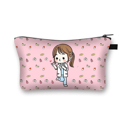 Women Cosmetic Bags Travel Storage Handbags Makeup Bag Toiletry Purse 15*21*13CM