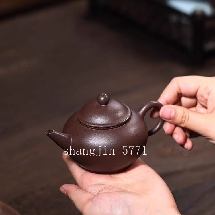On Sales Real Yixing Zisha Purple Clay Tea Pot Marked 7 Infuser Holes Level Pot