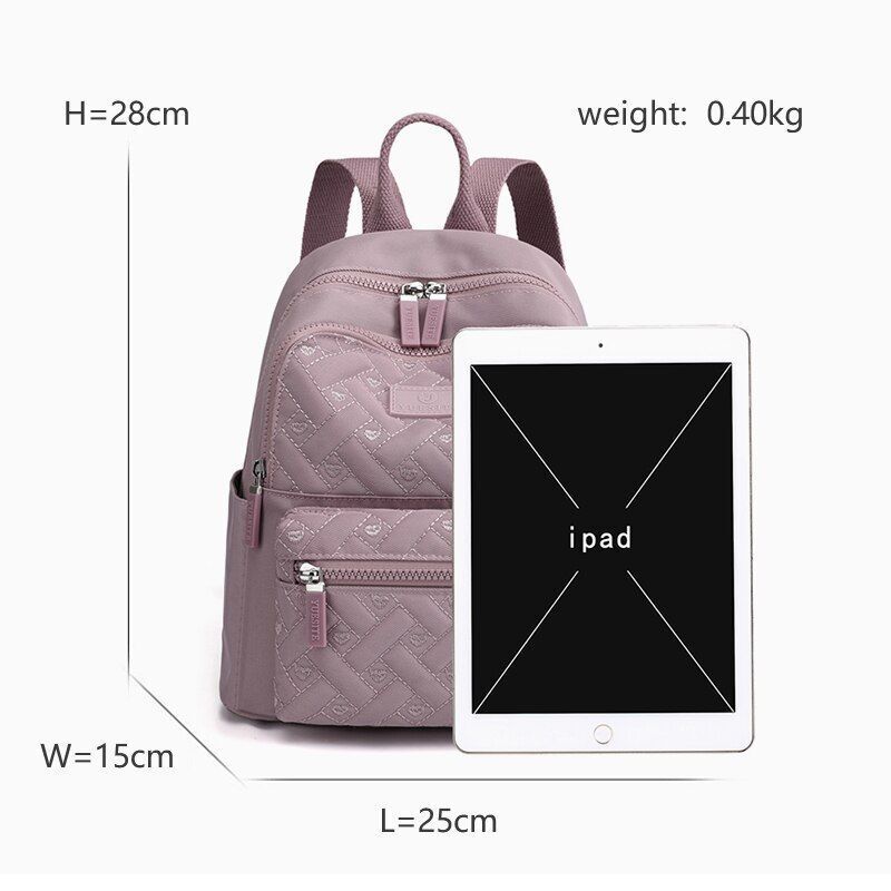 Small Bag Backpack Spring Nylon Traveling Backpack Shopping Small Bag Softback