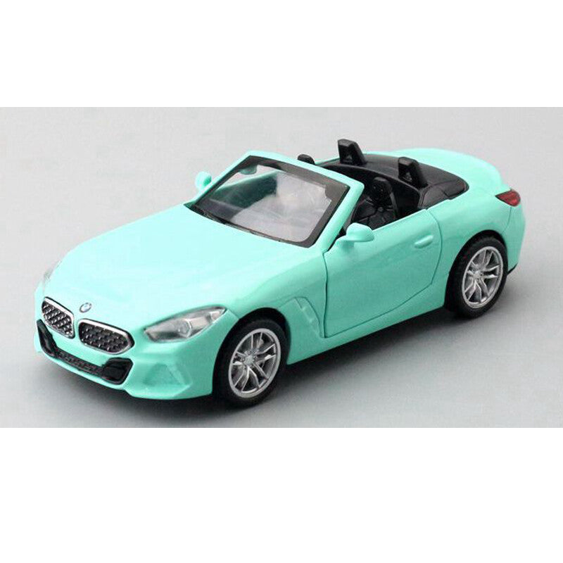1/38 BMW Z4 M40i Model Car Diecast Toy Vehicle Boys Toys Kids Gifts Doors Open