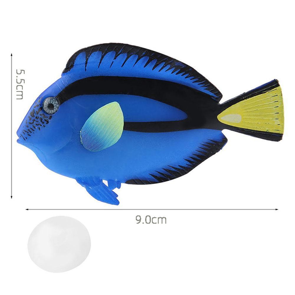 Aquarium Decoration Silicone Artificial Luminous Fish Tank Landscape Accessories