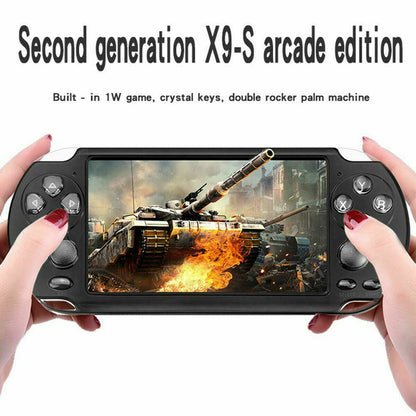 Handheld Portable Game Console X9S 5.1" 8GB 128Bit MP3 Video Player, 1000+ Games