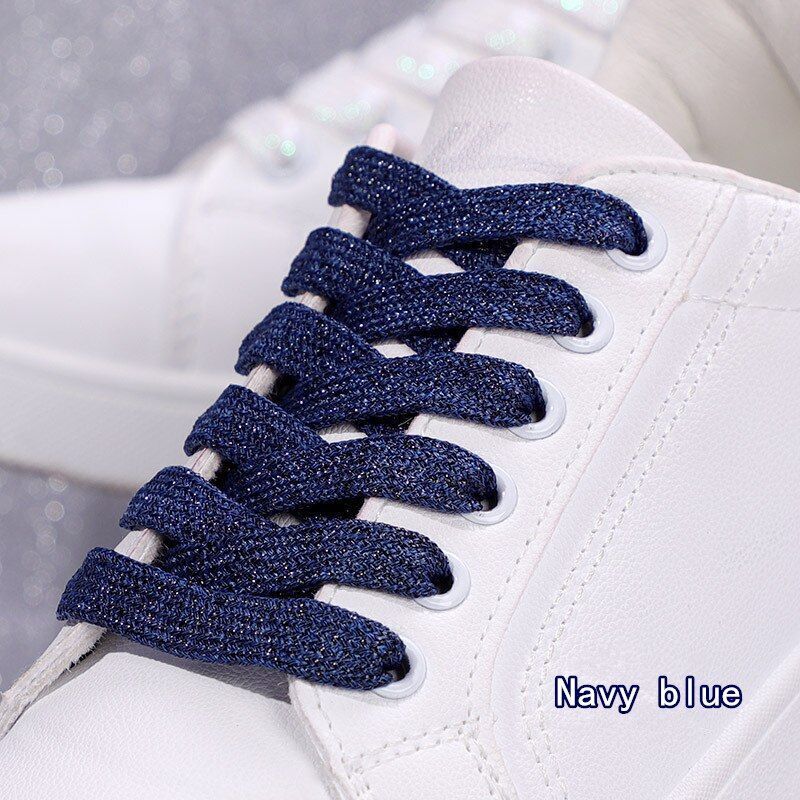 Shoelaces Colorful Sparkling Flat Athletic Sneakers Shoes Boot Strings 100-160cm
