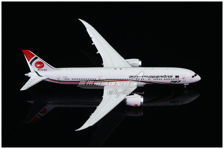 1:400 JC Wings Biman BANGLADESH AIRLINES B787-9 Airplane Flap Down Diecast Model