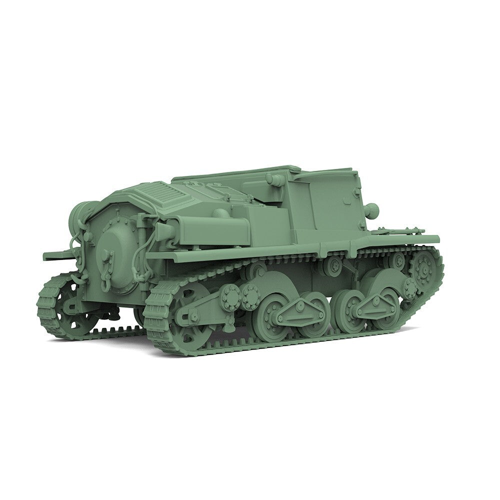SS220682 1/220 Military Model Kit IA Fiat-Ansaldo L40 47/32 Self-Propelled Gun