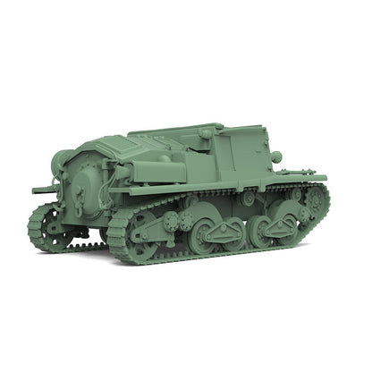 SS220682 1/220 Military Model Kit IA Fiat-Ansaldo L40 47/32 Self-Propelled Gun