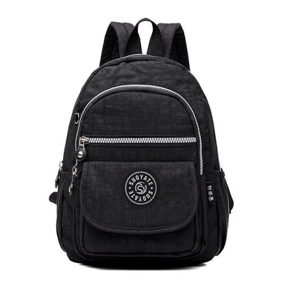 Backpack Fashion Waterproof Nylon School Bag Large Traveling Rucksack 23*10*30CM