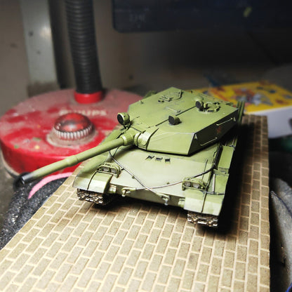 3D Printed 1/72 China Bz176 Heavy Tank Finished Product