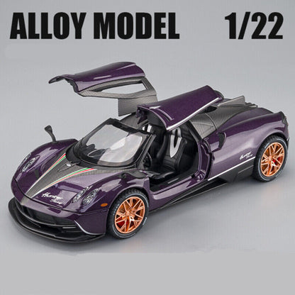 1:24 Pagani Huayra Dinastia Diecast Model Vehicle Toy Car Sound & Light Kid Gift