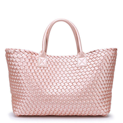 Brand Design Woven Handbags For Women Bales Fashion Tide Weave Hand Shoulder bag