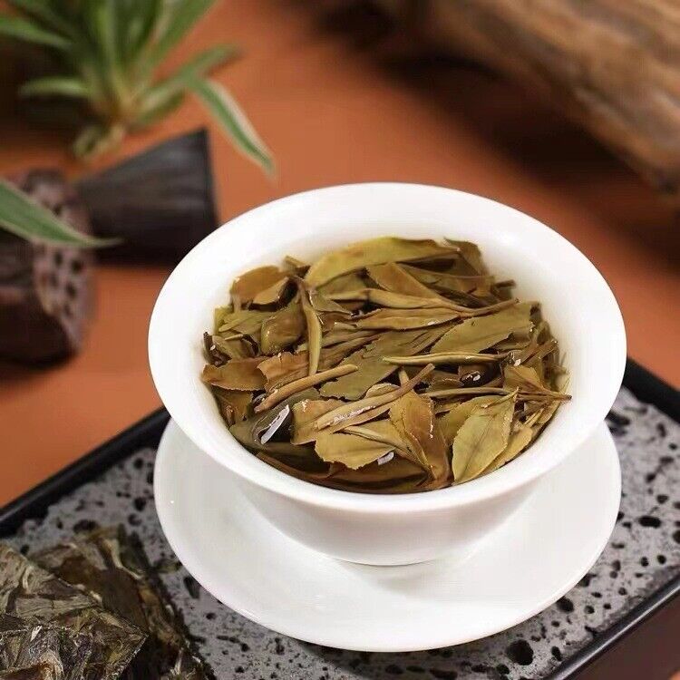 500g Fuding alpine white tea cake white peony king tea small square cookie tea