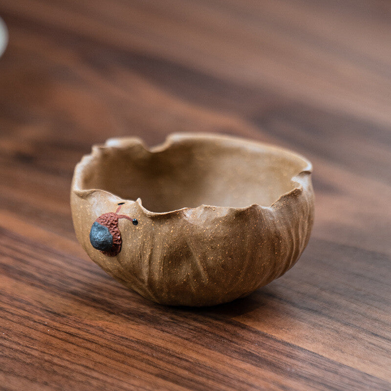 130ml Master Cup Real Yixing Zisha Duan Clay Kungfu Tea Cup Handmade Chinese Cup