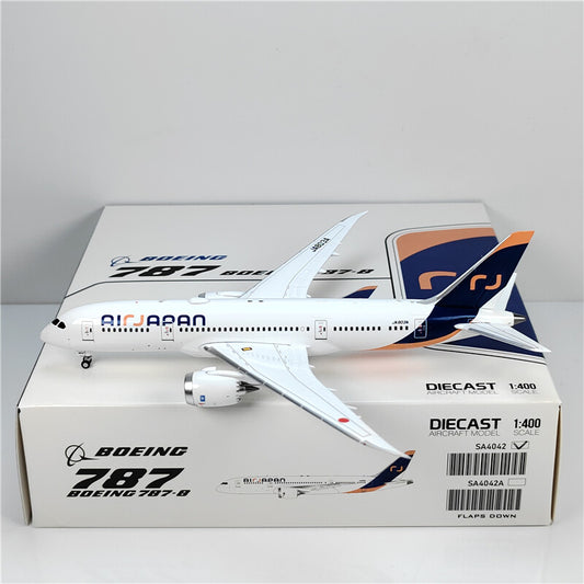 1:400 JC Wings AIRJAPAN BOEING B787-8 Passenger Airplane Diecast Aircraft Model