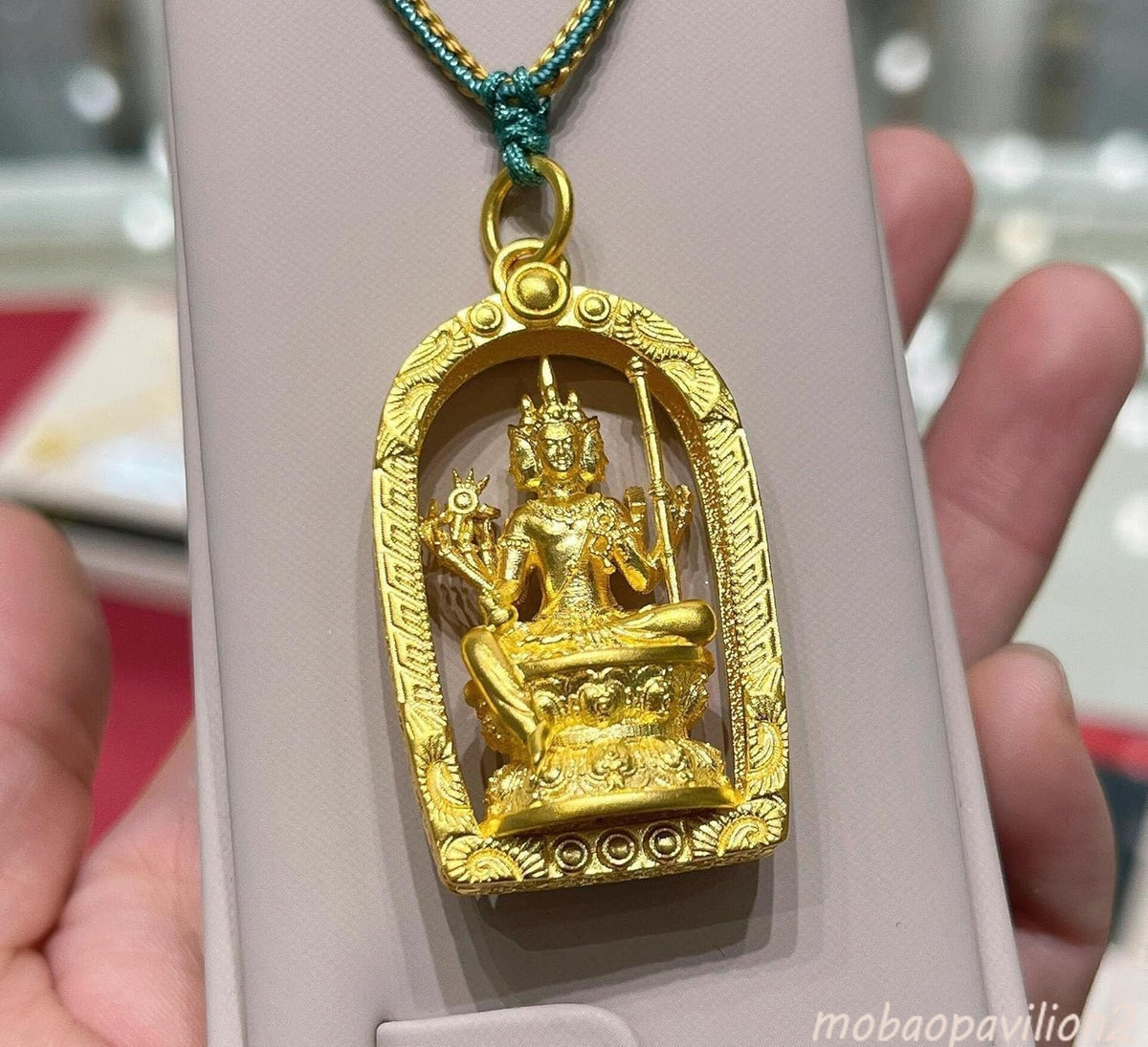 New Buddha Necklace Feng Shui Thai Amulet Good Luck Talisman