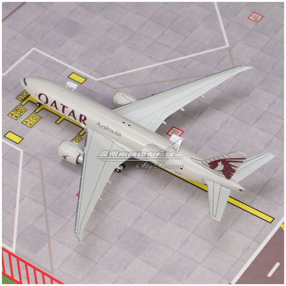 1:400 GeminiJets QATAR Cargo BOEING 777-200LRF Airplane Diecast Aircraft Model
