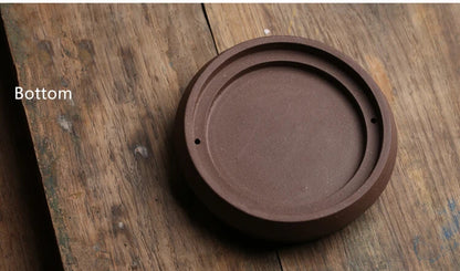 Chinese Teapot Base Clay Teapot Trivets Saucer For Teapot Coin Kung Fu Tea