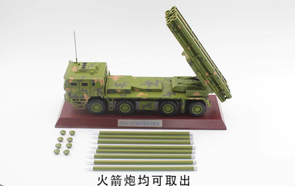 45CM 1:26 PCH-191 Box-type Long-Range Rocket Launcher Diecast Military Model