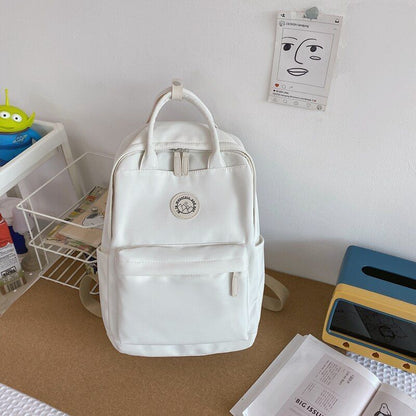Waterproof Nylon Women Backpack Multifunction Travel Bags Schoolbag Student 1 PC