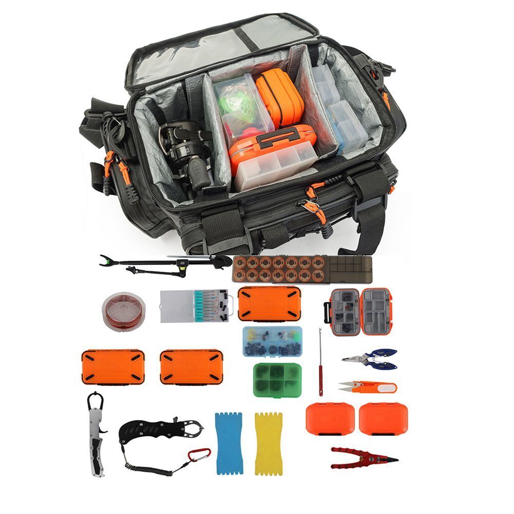 Fishing Bag Bait Reel Fish Storage Bags Large Capacity Fishing Tool Pouch Kit