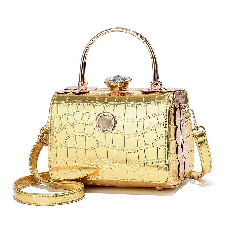 Women Shoulder Bag PU Female Handbag Plaid Crossbody Bags