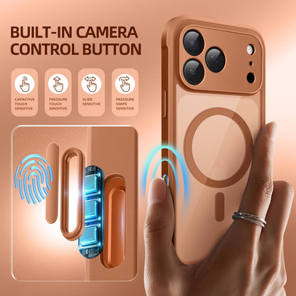 for Iphone 17 Pro Max Case, Compatible with Magsafe, Built-In Privacy Screen Pro