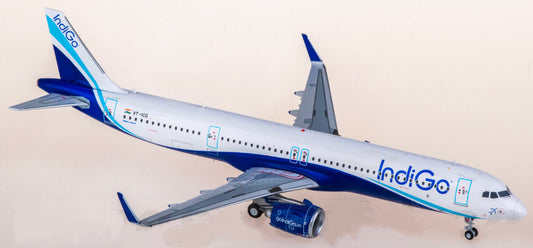 1:200 JC Wings Indigo Airbus A321neo Passenger Plane Diecast Aircraft Model