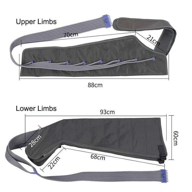 Electric air compression massager waist leg pump pack leg pain medicine before massage-