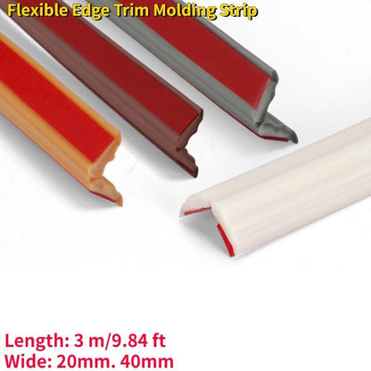 3Meter Flexible Edge Trim Molding Strip Self-Adhesive niture Frame Ceiling