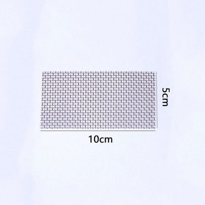 Aquarium Decoration Stainless Steel Wire Mesh Pad Moss Plant Fixing Holder Tools