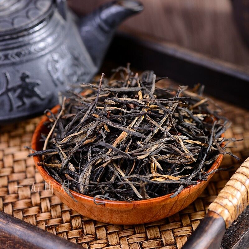 Yunnan Dian Hong SongZhen Full Leaf Black Tea,DianHong black Tee Kungfu tea