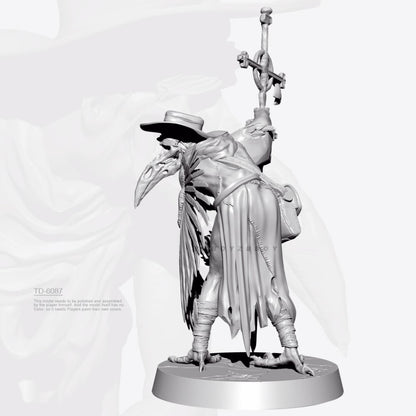 1/35 resin figure model Genshin Impact Age Wizard Bird 3D Printing Unassembled