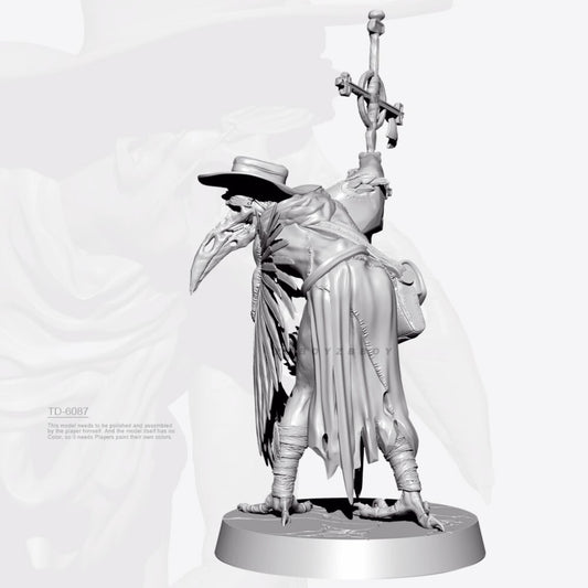 1/35 resin figure model Genshin Impact Age Wizard Bird 3D Printing Unassembled