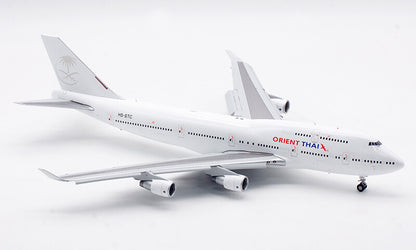 1:200 JC Wings ORIENT AIRLINES BOEING B747-400 Flap Down Airplane Diecast Model