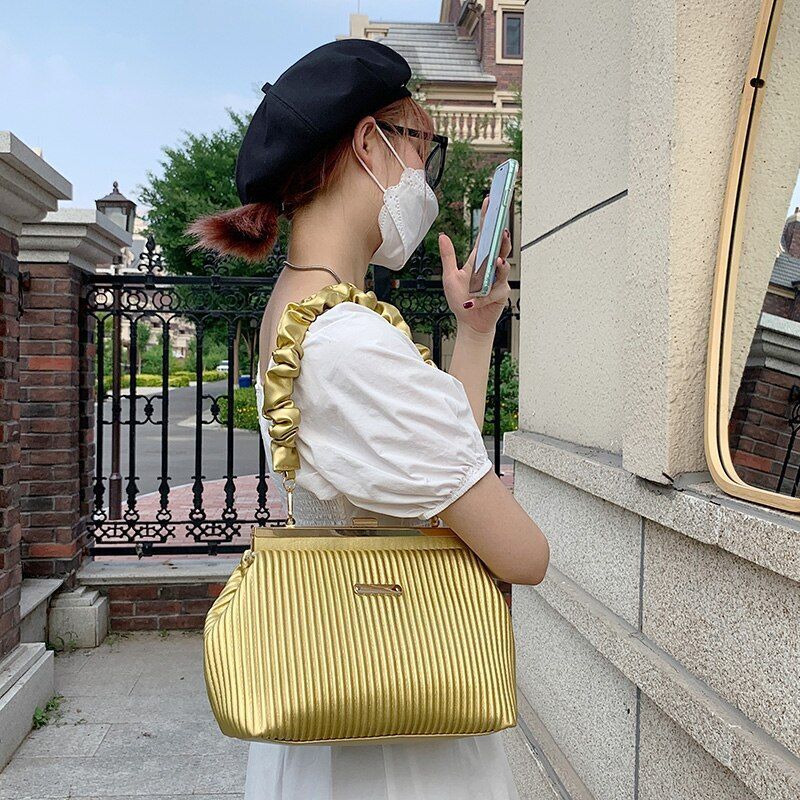 Luxury Bags Handbag Purse Shoulder Crossbody Bags Synthetic Leather 30*22*12 CM