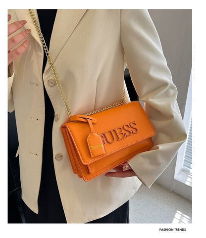Womens Luxury Designer Leather Guess* Shoulder Messenger Crossbody Handbags Bags