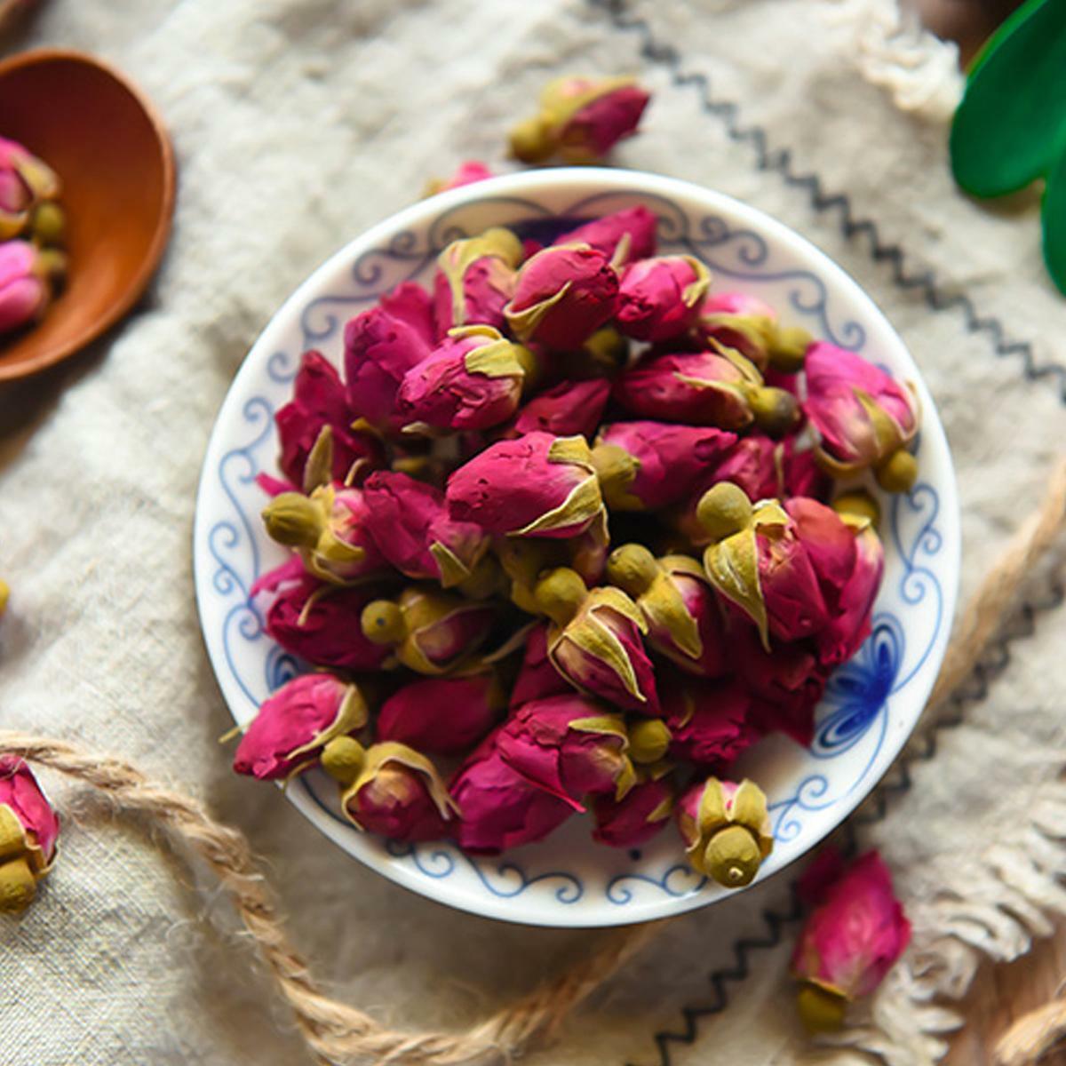 Sulfur Free China Blossom Tea Healthy Food Organic Dried Rose Tea BulkRosebud-