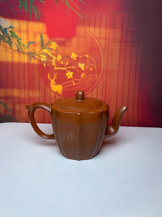 Chinese Yixing Zisha Clay Handmade Exquisite Teapot 品名：碗壶 底款: 如图